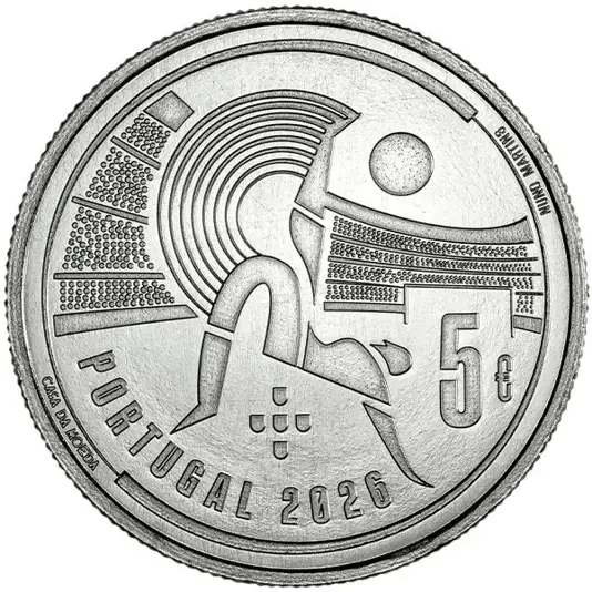 O anverso da nova moeda de coleção. (Banco de Portugal)