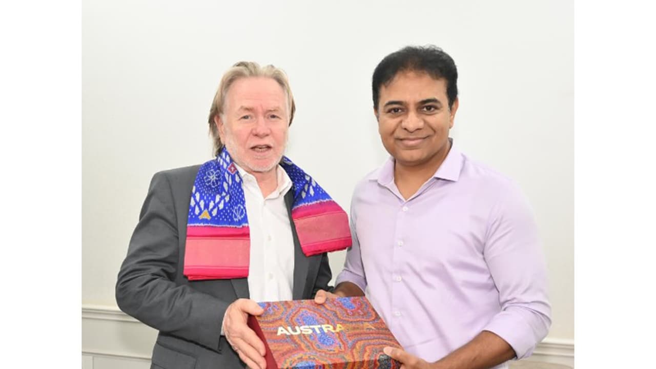 KTR, Australian officials discuss boosting investment, tech cooperation