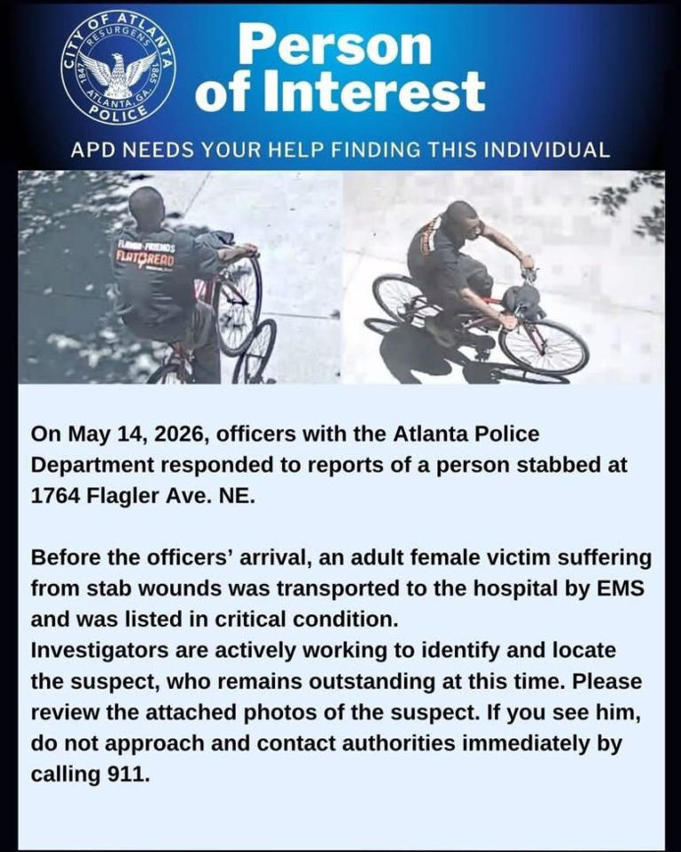 Atlanta police search for suspect in fatal Beltline stabbing