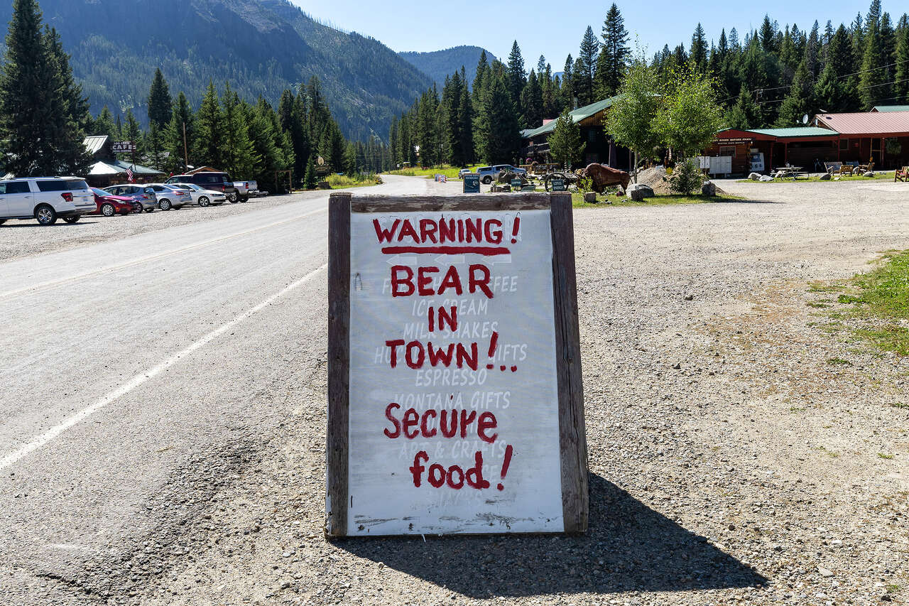 Bear spray is exploding in the trash near Yellowstone National Park