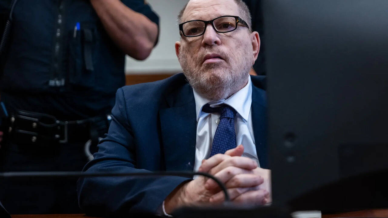 Harvey Weinstein appears in court as jury deliberates in rape retrial