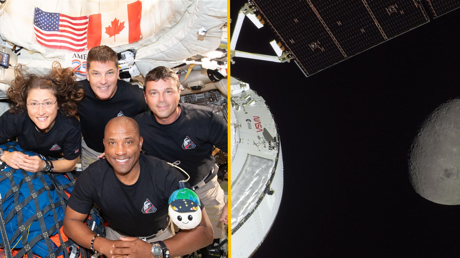 'There are 4 people in those pixels': Earth telescope snapped Artemis ...