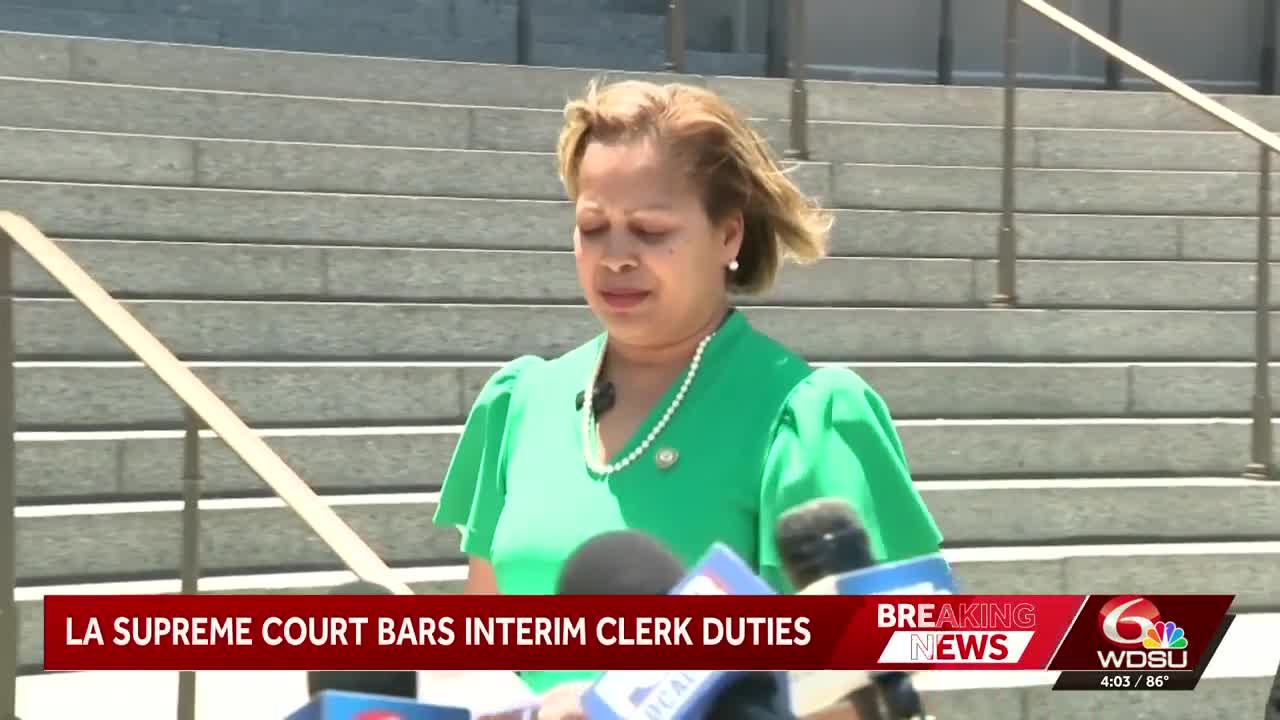 Louisiana Supreme Court blocks interim clerk appointed by New Orleans ...