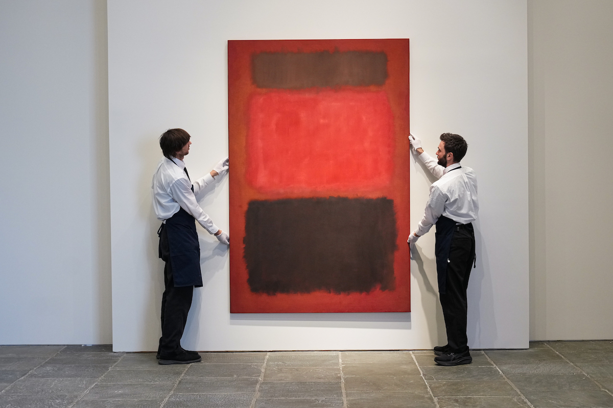 Rothko painting from Robert Mnuchin sells at Sotheby's for $85.8 M