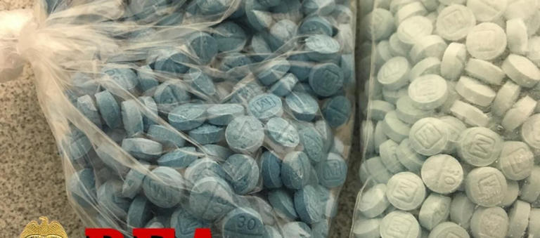 At least $1.3 million in fentanyl seized in Los Angeles County arrest