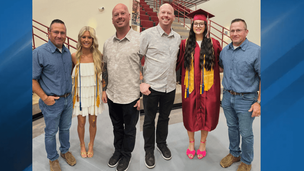 Oklahoma City firefighters reunite with teens they saved at graduation