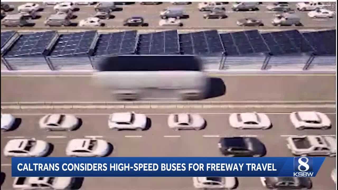 Caltrans considers high-speed buses to connect cities throughout California