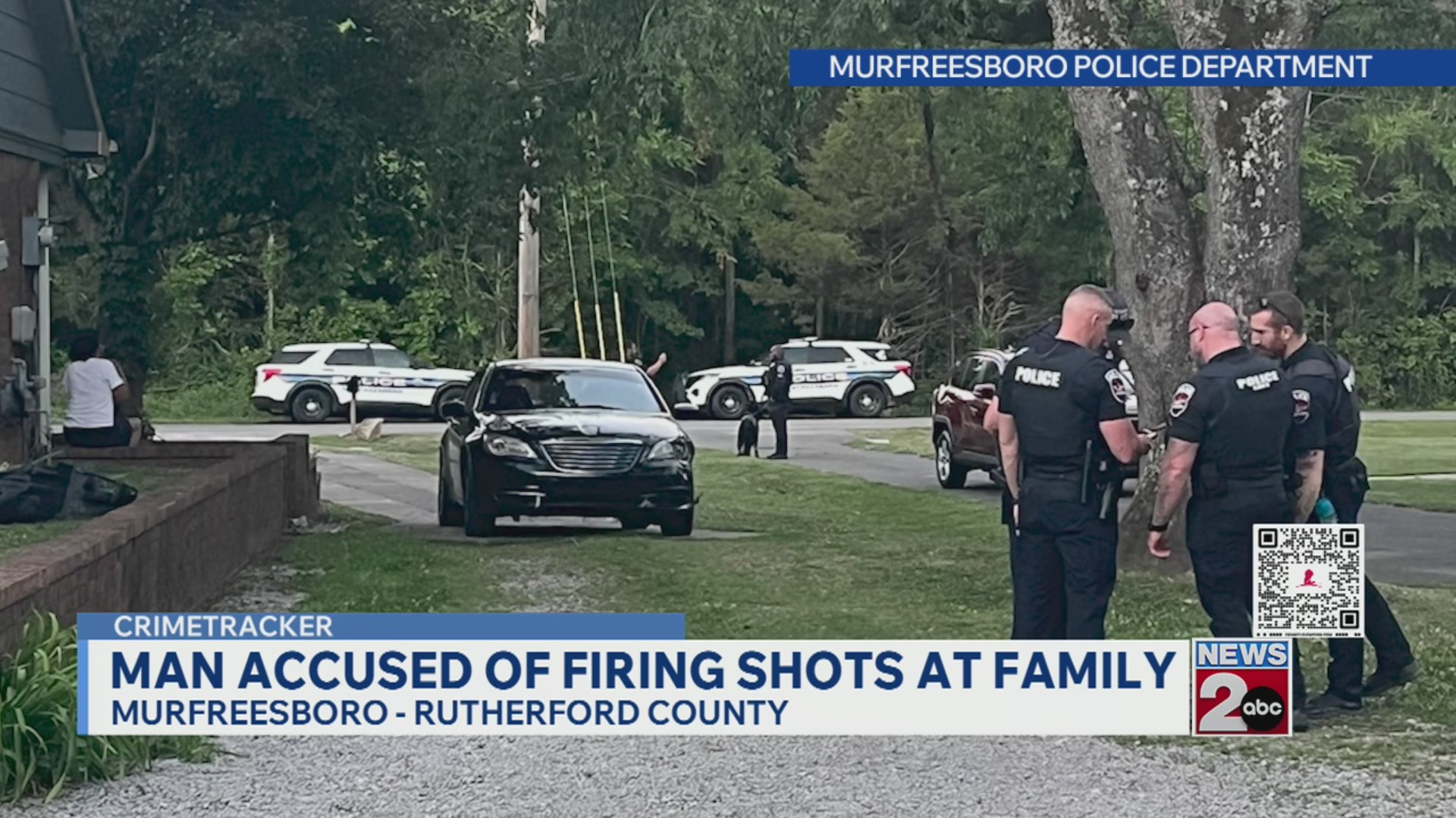 Man charged with attempted murder after firing shots at Murfreesboro home