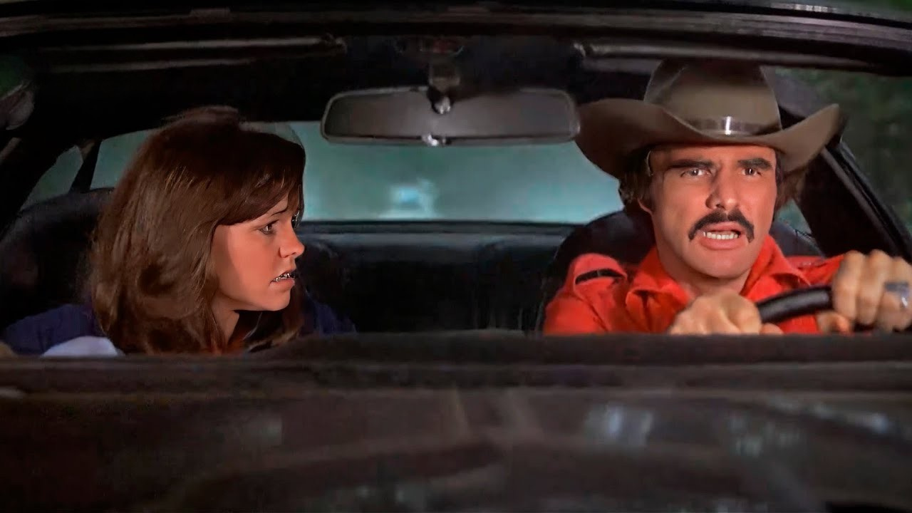 Burt Reynolds Police Car Chase Smokey and the Bandit