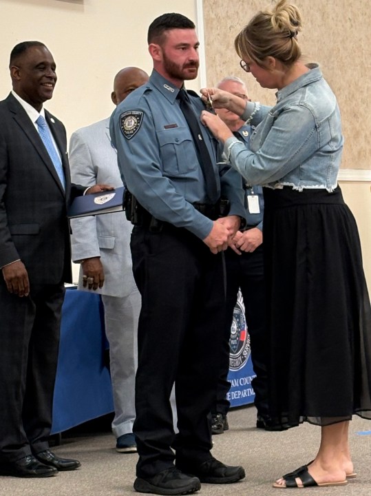 50 Chatham police officers honored in pinning, promotion ceremony
