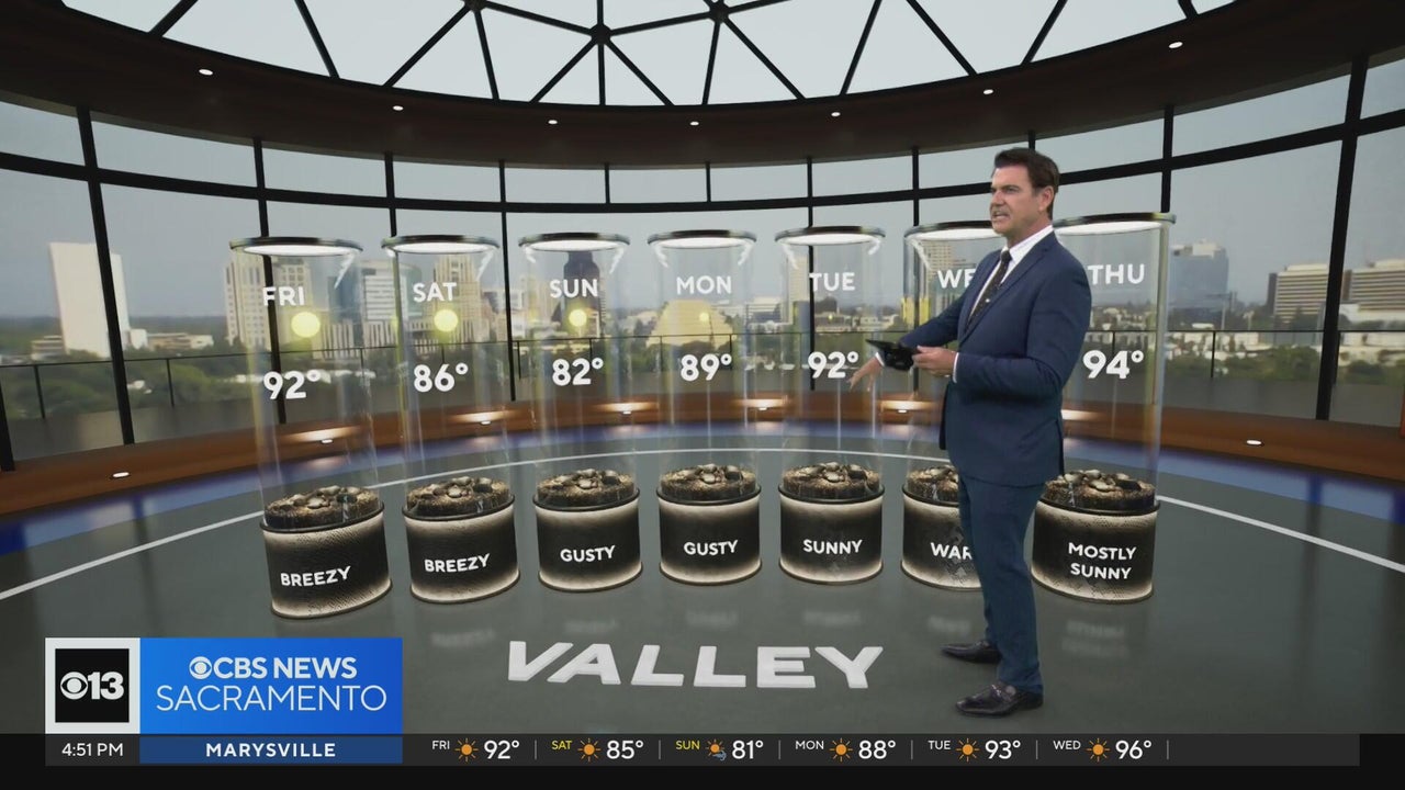 Thursday evening weather forecast - May 14, 2026