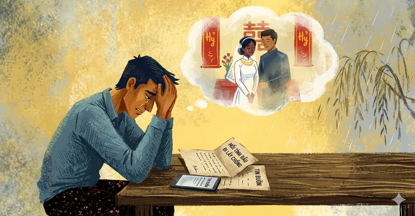 Tôi hoài niệm những bức thư tay của mối tình đầu khi nghe tin em lấy chồng