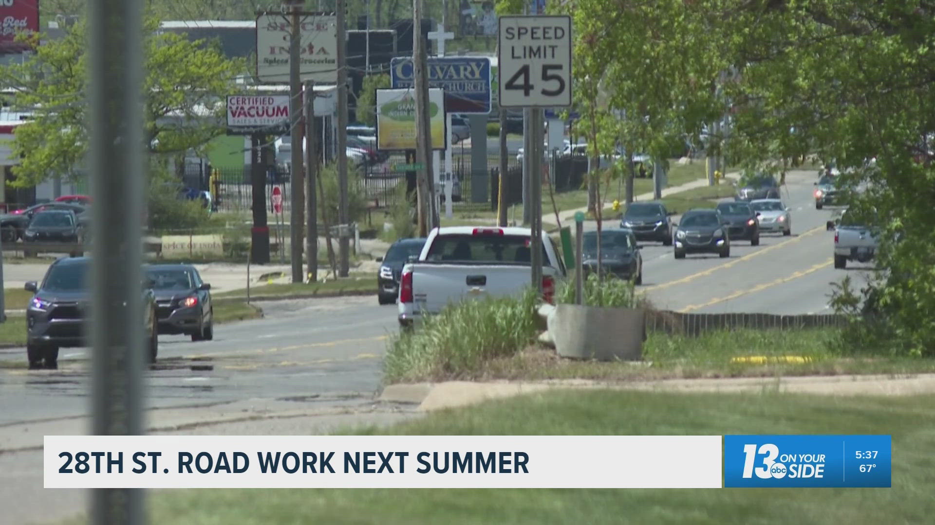 Major road project coming to 28th Street next summer