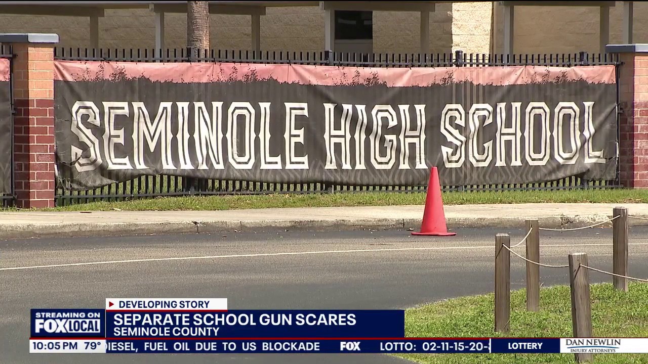 2 Seminole County students arrested after guns found at schools