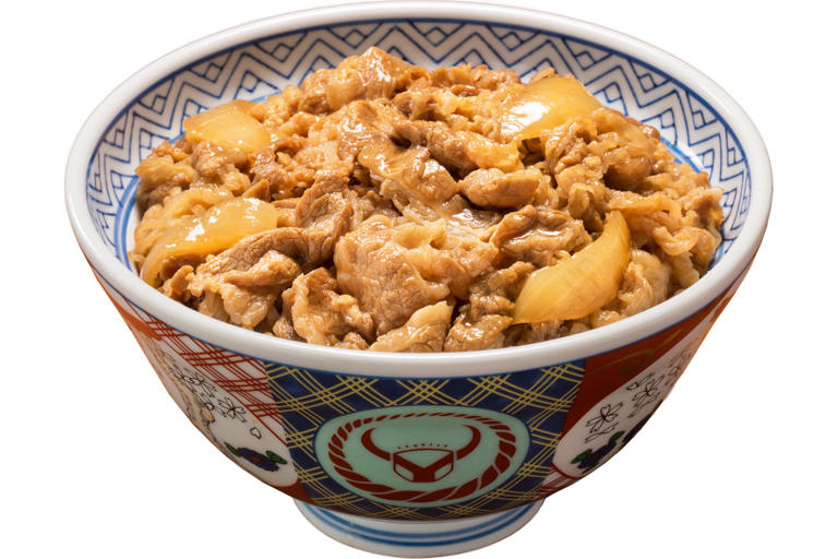 吉野家　特製有田焼　金文字御祝　２つ　丼　並盛サイズ　牛丼　どんぶり 吉野家、有田焼「金文字丼（大盛）」をセットにした父の日ギフト商品を発売