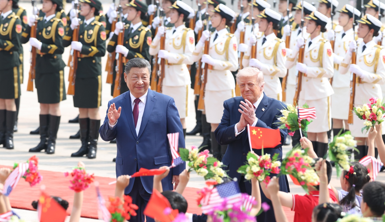US., China pledge more stable ties after Xi-Trump meeting in Beijing