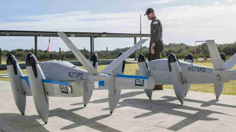 Austrália aposta em drones VTOL Transwing para reforçar logística naval