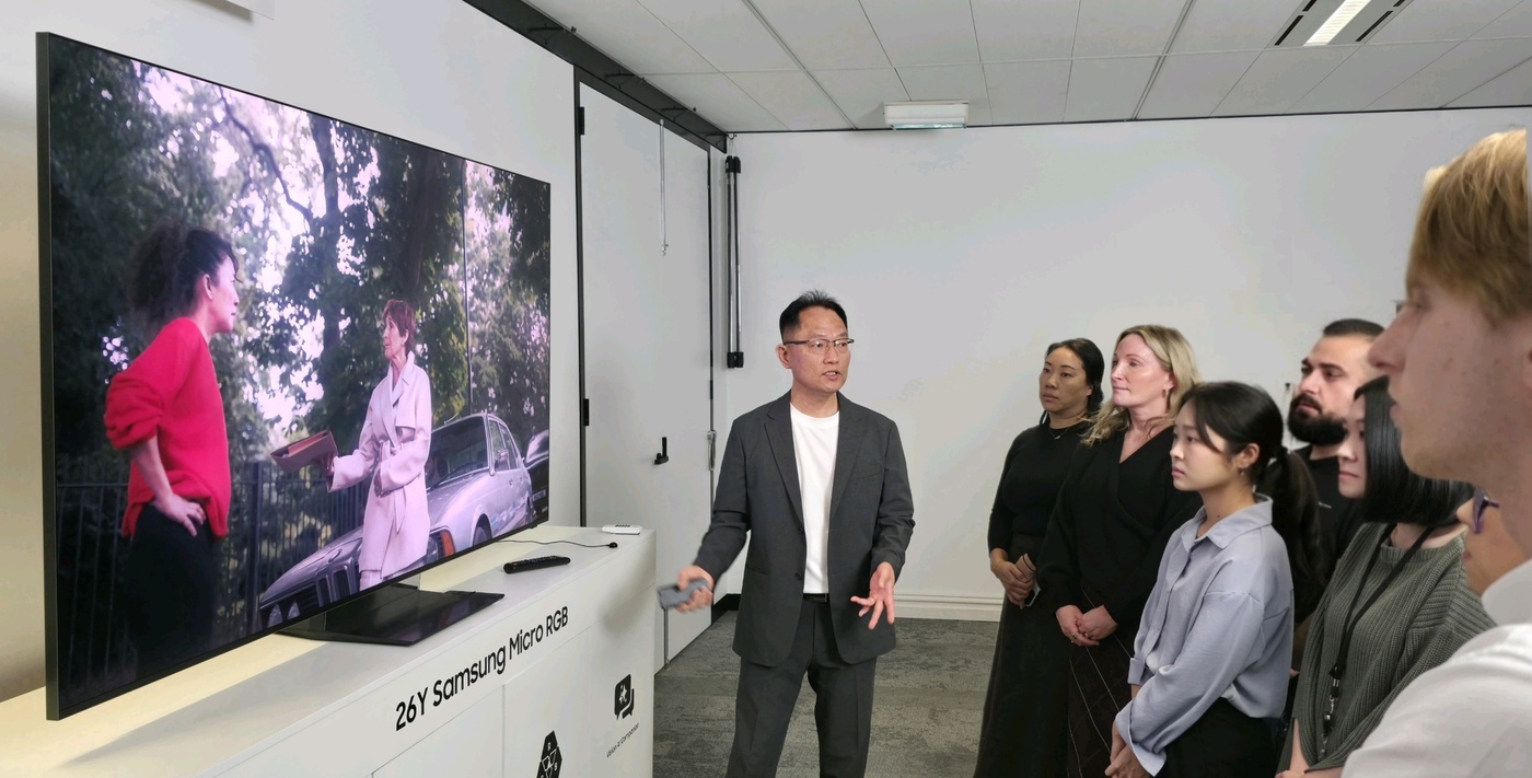삼성전자, '호주 테크 세미나'서 AI TV·디스플레이 신기술 선봬