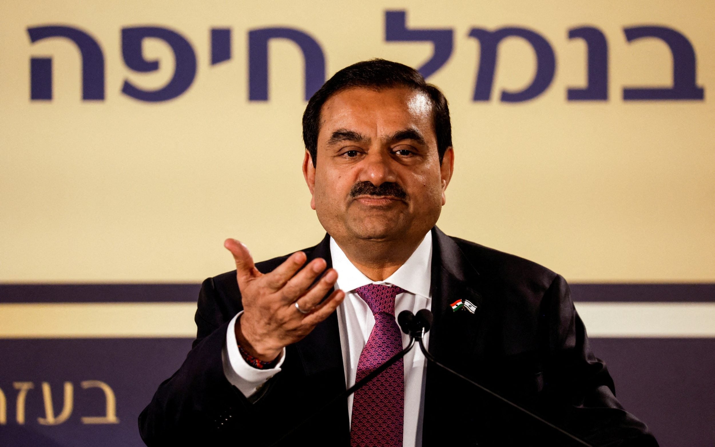 Gautam Adani was indicted in New York and charged with fraud during Joe Biden’s administration - Amir Cohen/Reuters