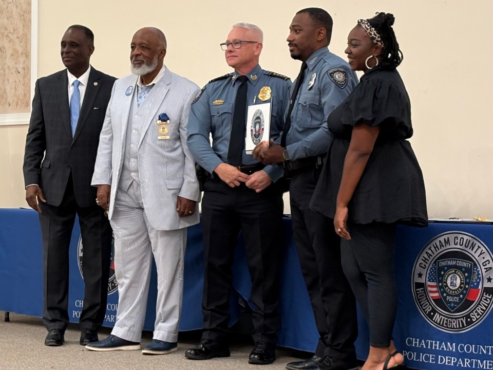 50 Chatham police officers honored in pinning, promotion ceremony