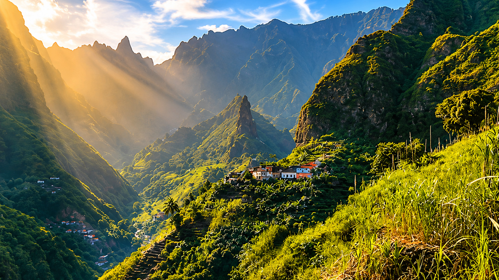 Hidden communities inside rugged island landscapes