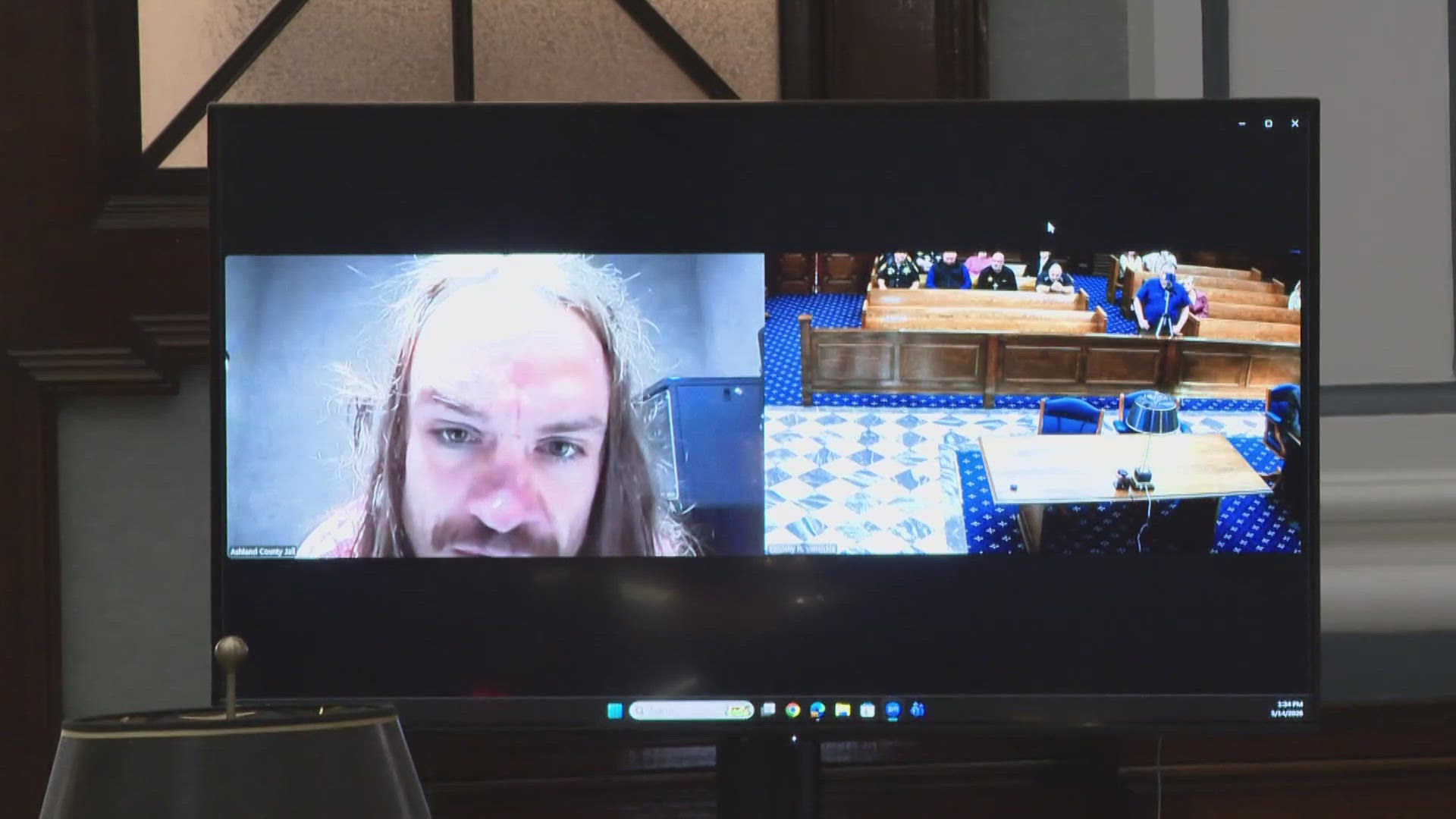 Chad Palmer, accused of stabbing Wayne County Sheriff Thomas Ballinger ...