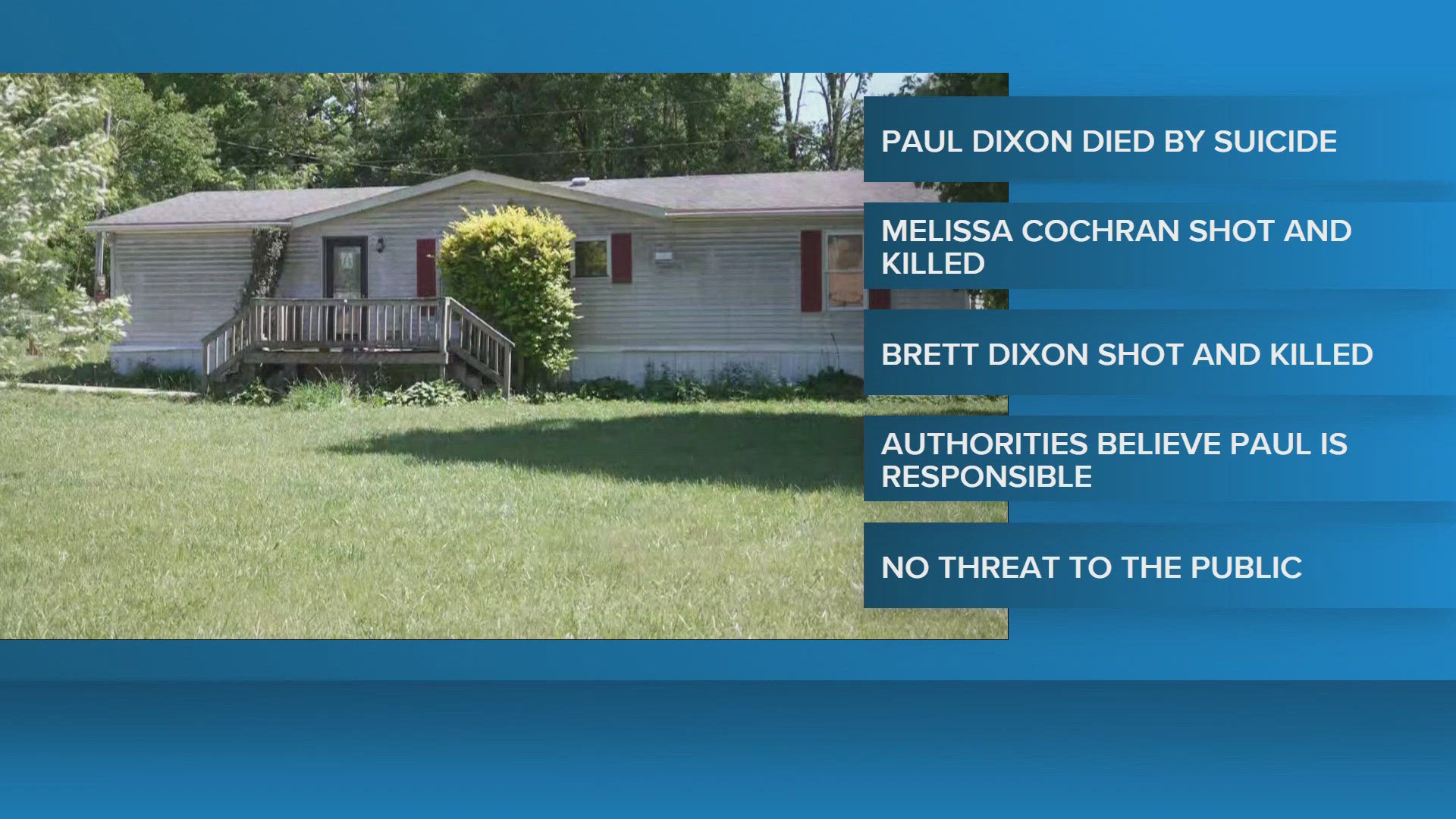 Three dead after murder-suicide in Southern Indiana
