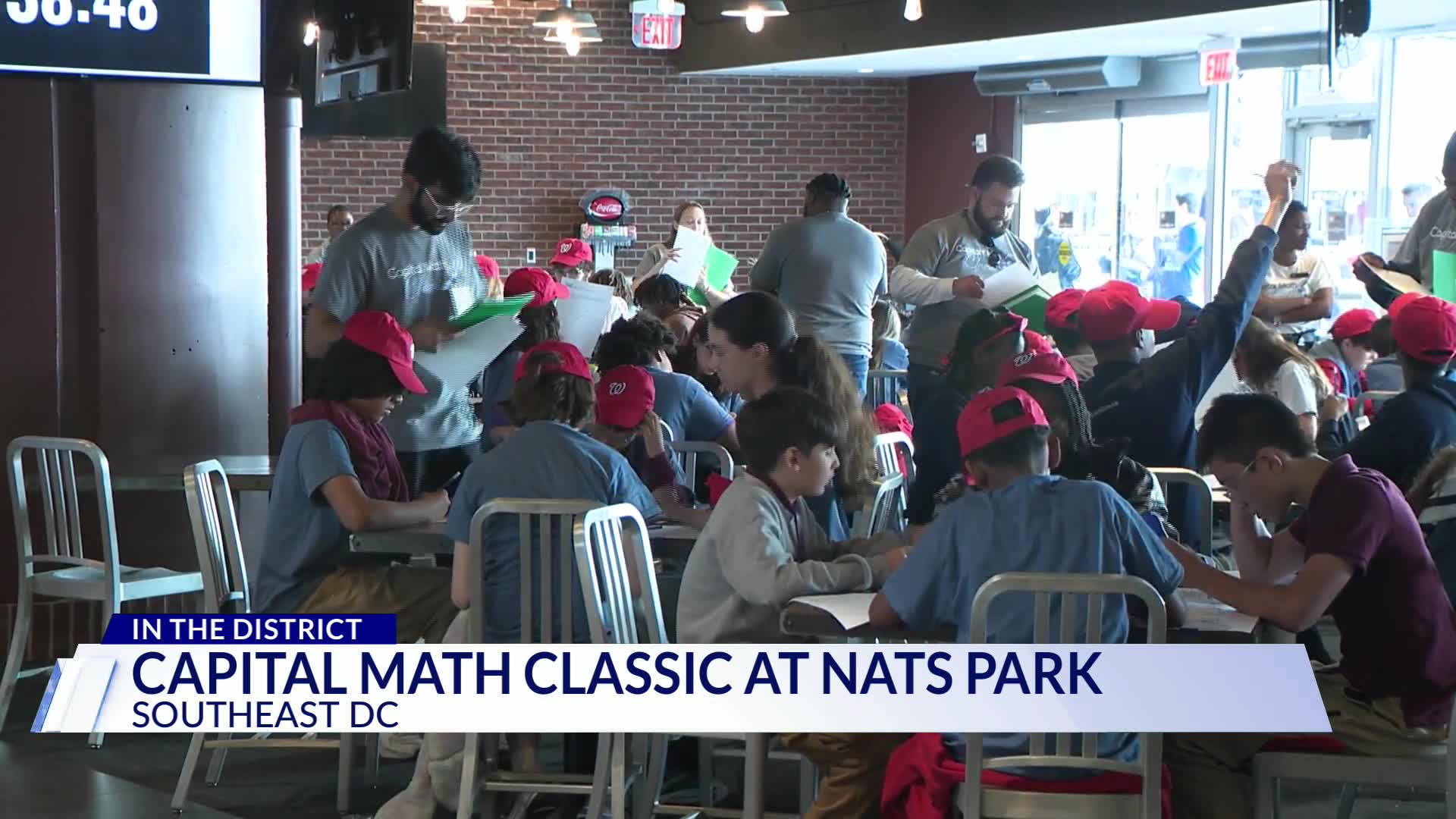 DC students compete in citywide math competition at Nationals Park