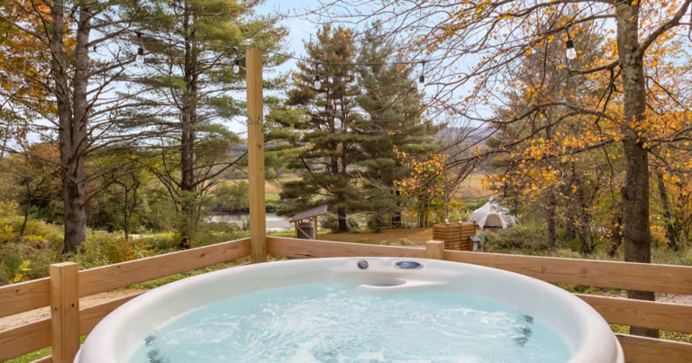 Image showcasing These 3 Vermont Airbnbs have hot tubs, saunas, and unreal views