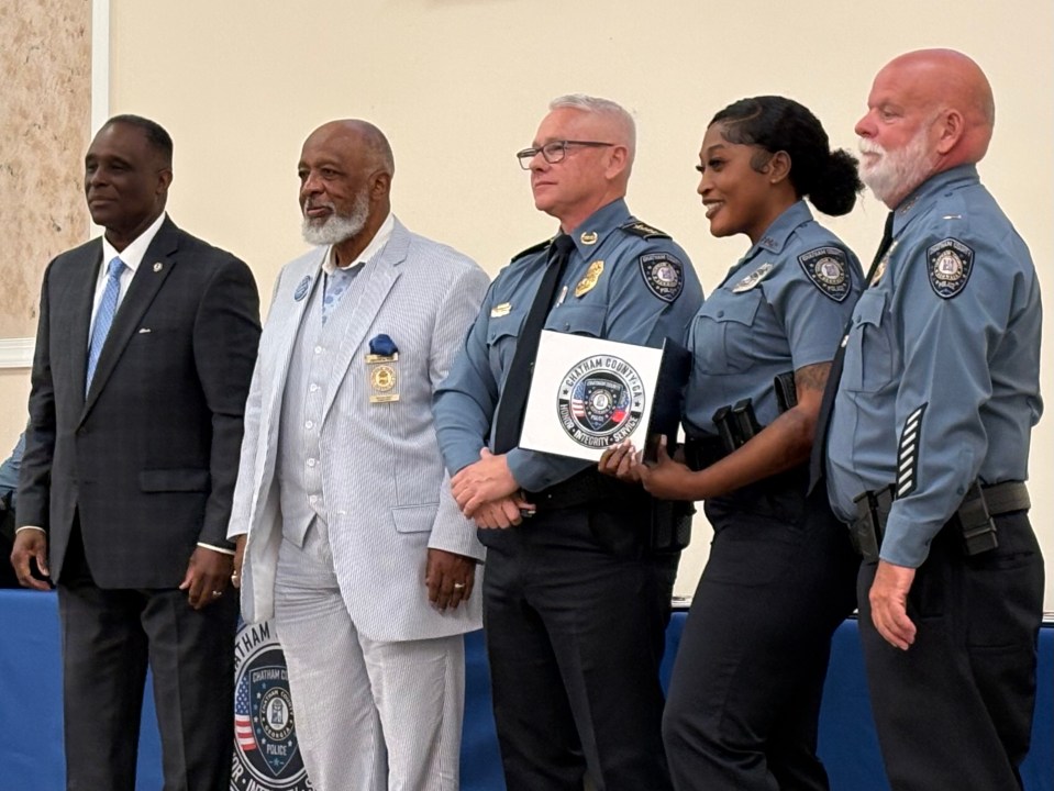50 Chatham police officers honored in pinning, promotion ceremony
