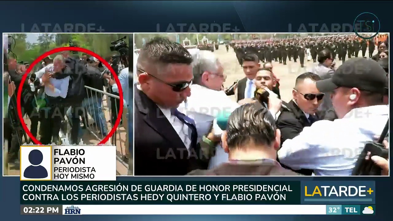Así defendió Flabio Pavón a Hedy Quintero ante agresión de Guardia ...