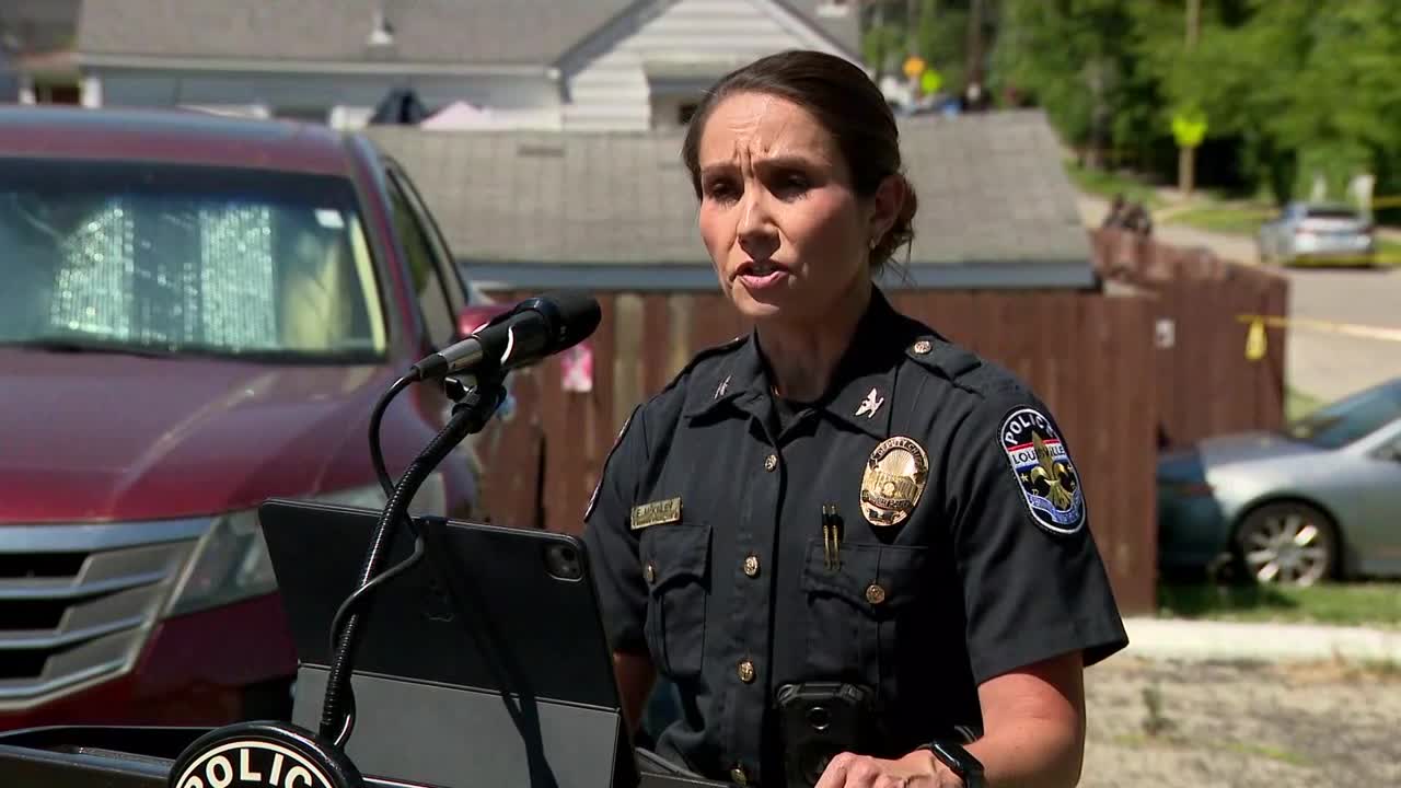 Full | LMPD gives update after officers fatally shoot man in Wyandotte ...