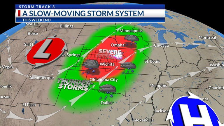 Storm Track 3 forecast: Severe storms tonight, daily storms through Tuesday