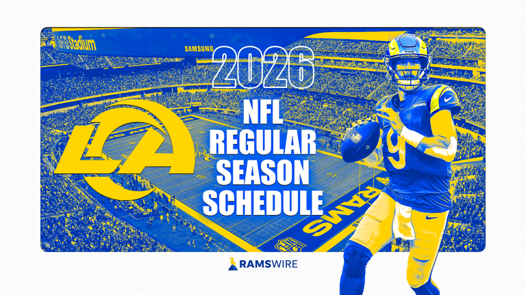 LA Rams 2026 schedule: Dates, times, TV channels for every game