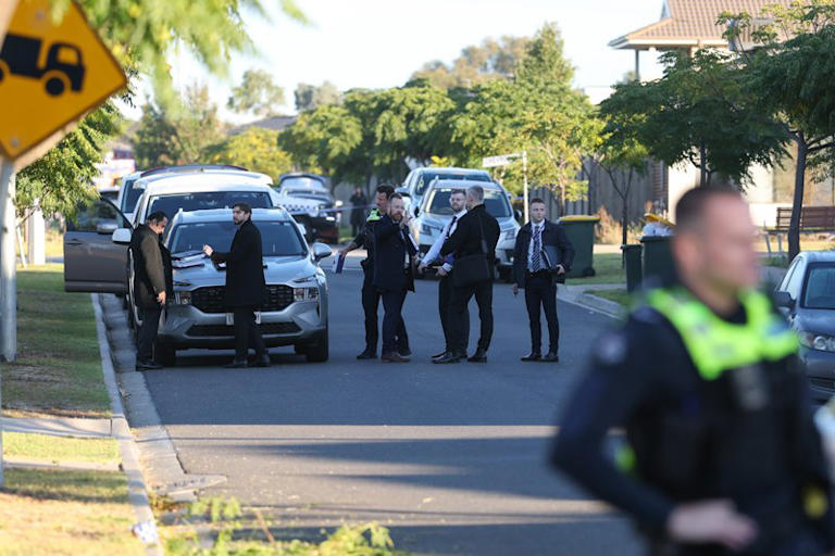 Homicide detectives are investigating after the discovery of a man’s body at a Tarneit park. 