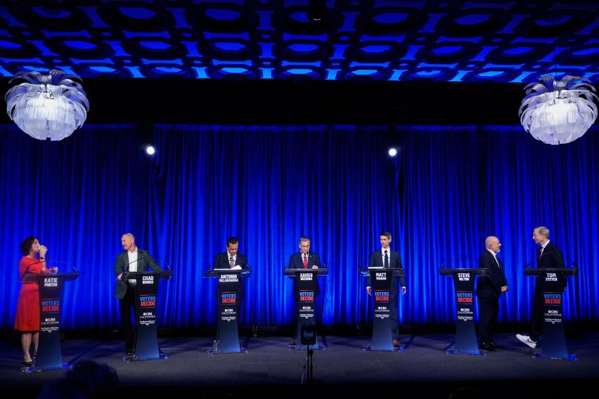 Commentary: Who won and who lost in Thursday night's California gubernatorial debate? Our columnists weigh in