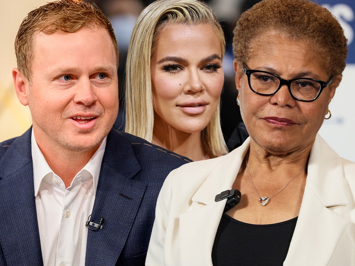 Spencer Pratt uses Khloé Kardashian clip to rip LA Mayor Karen Bass