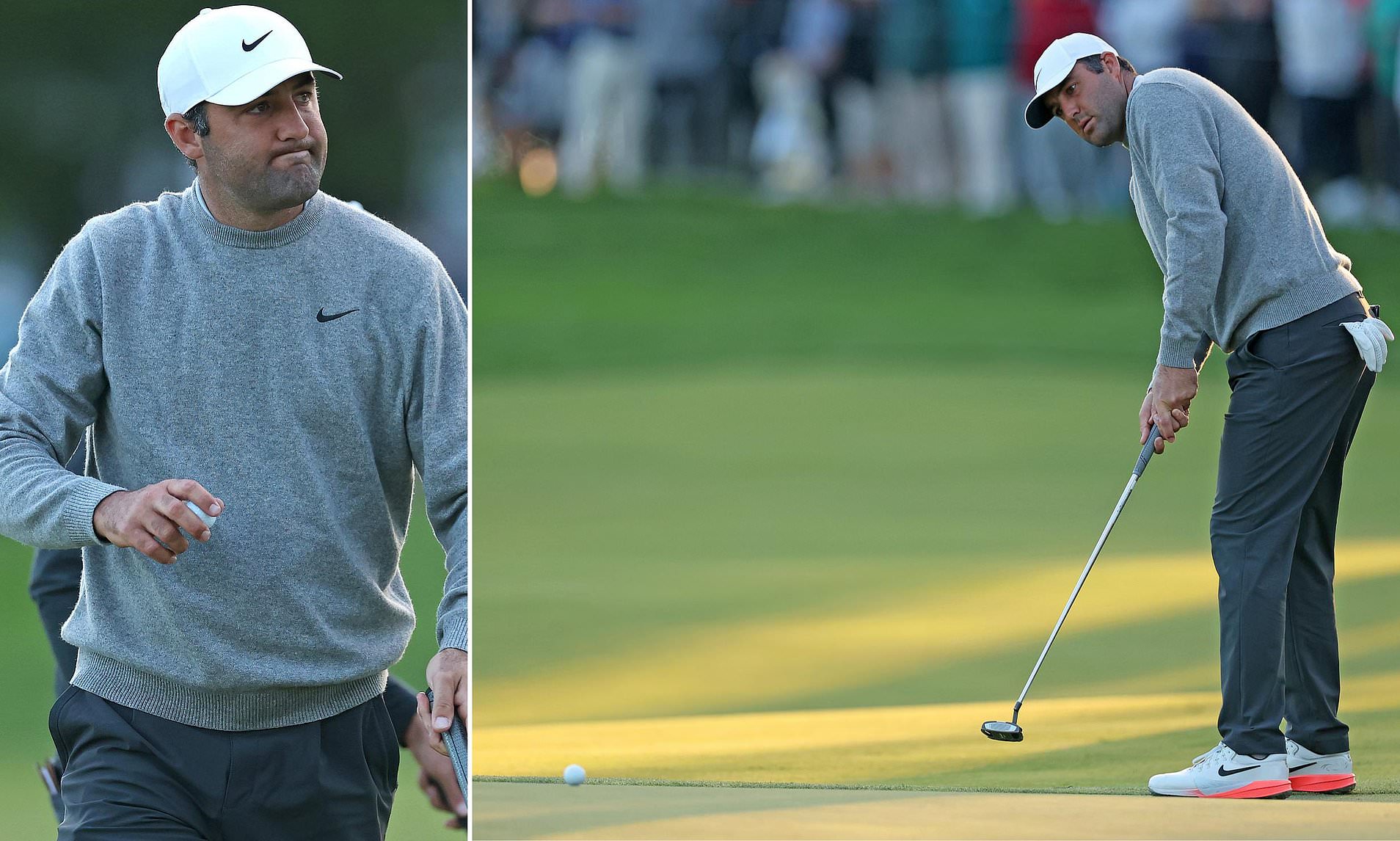 Scottie Scheffler makes ominous start to PGA Championship defense with seven-way tie for the lead