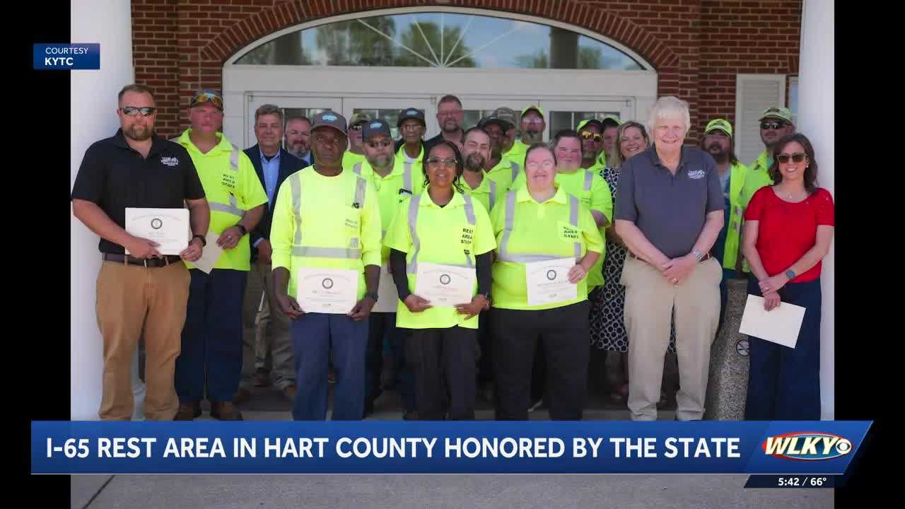 This rest stop was named the best-maintained in Kentucky