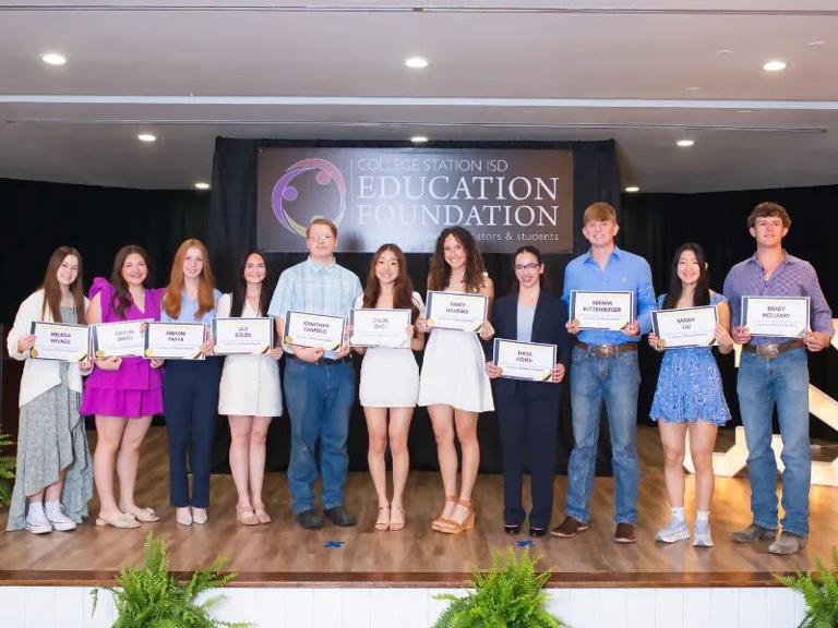 College Station ISD Education Foundation rewards record-breaking ...