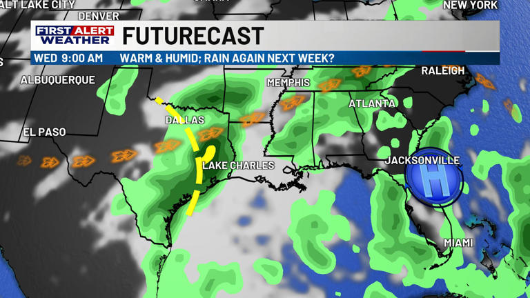 First alert forecast: Still warm, but more humid heading into the weekend