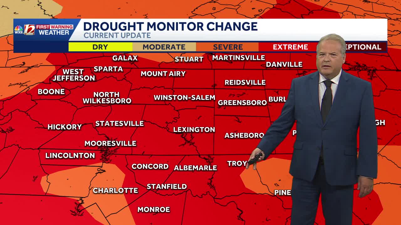 Mainly dry days ahead and a big warmup into the weekend