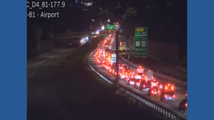 Multi-vehicle crash on I-81 in Lackawanna County