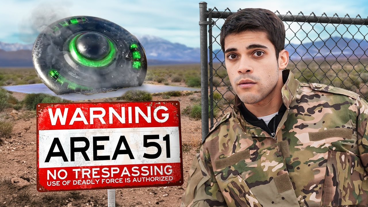 Exploring Area 51’s perimeter: Desert craters, mysterious caves & UFO ...