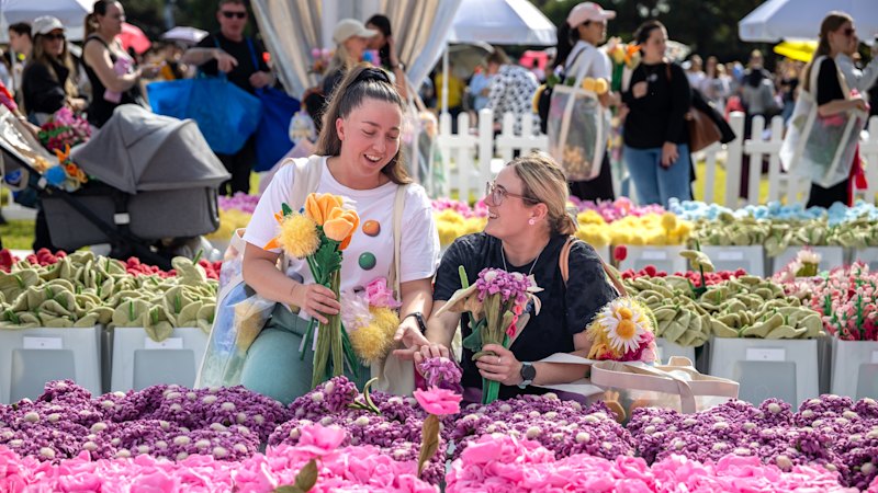 Chaotic, fun and an ‘absurd’ number of petals: Inside artist CJ Hendry ...