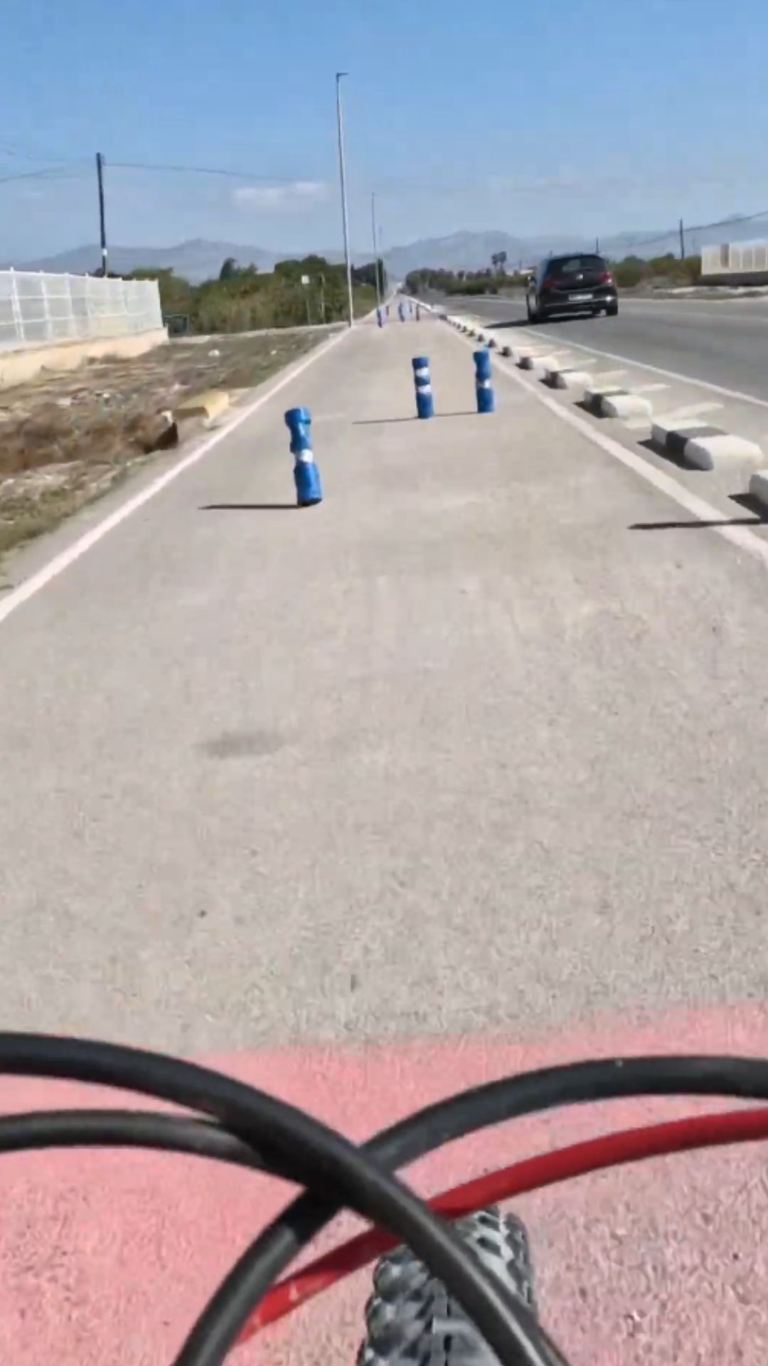 Carril bici laberinto: experiencia divertida y segura