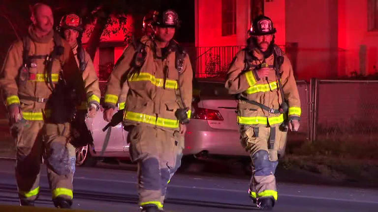 Photos: Crews respond to house fire in Salt Lake City