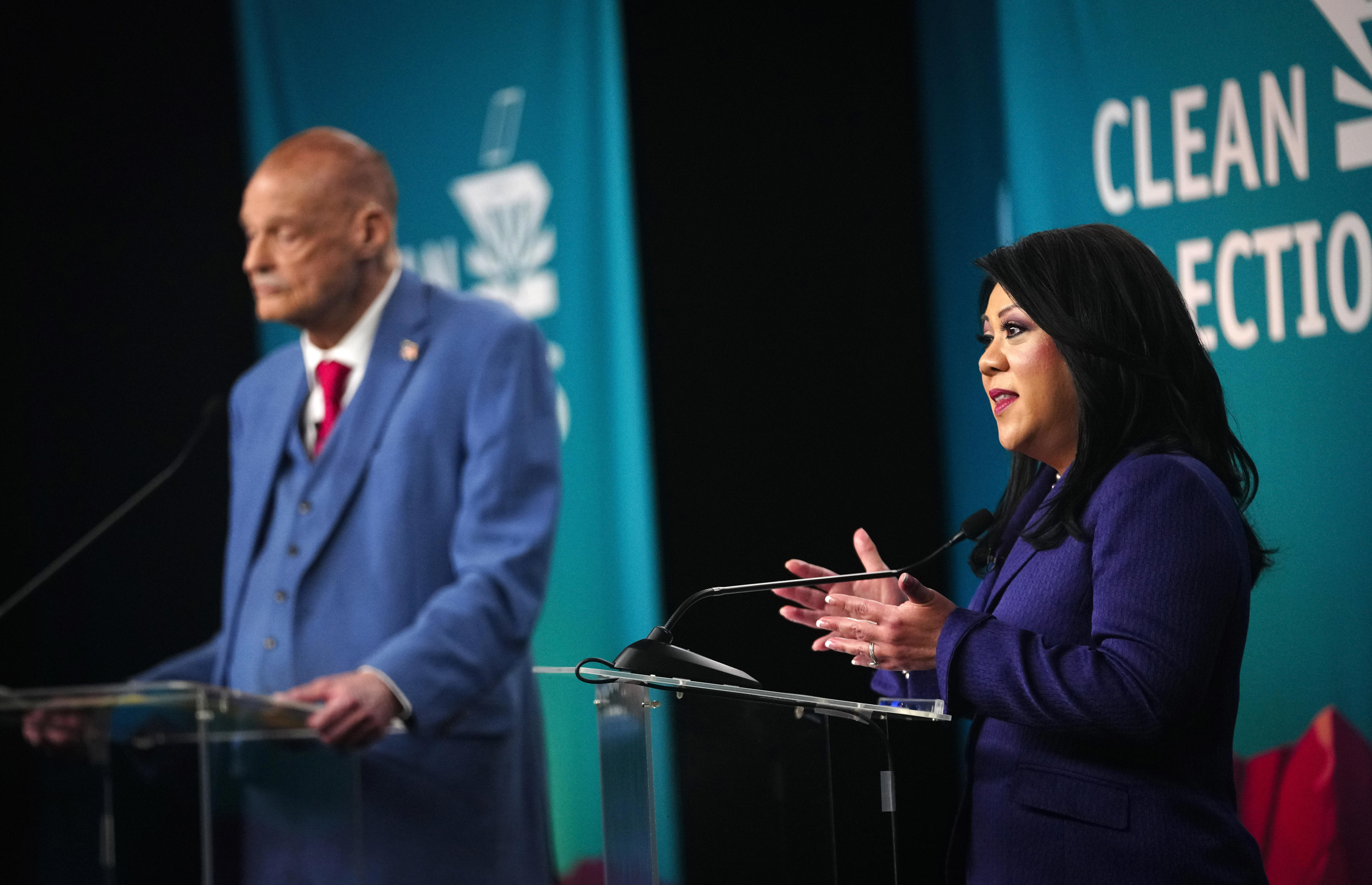 Kimberly Yee leads Tom Horne in early Arizona election results