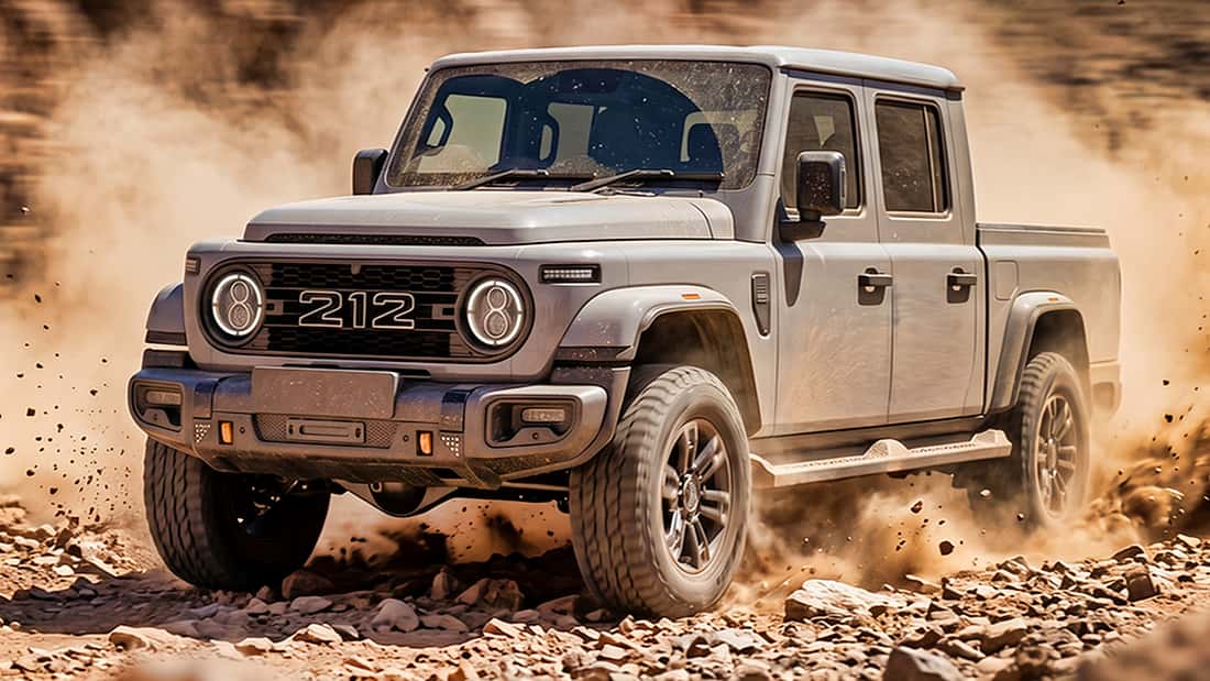 Importeur bringt BAW 212 mit Pritsche nach Europa: Peking-Jeep jetzt ...