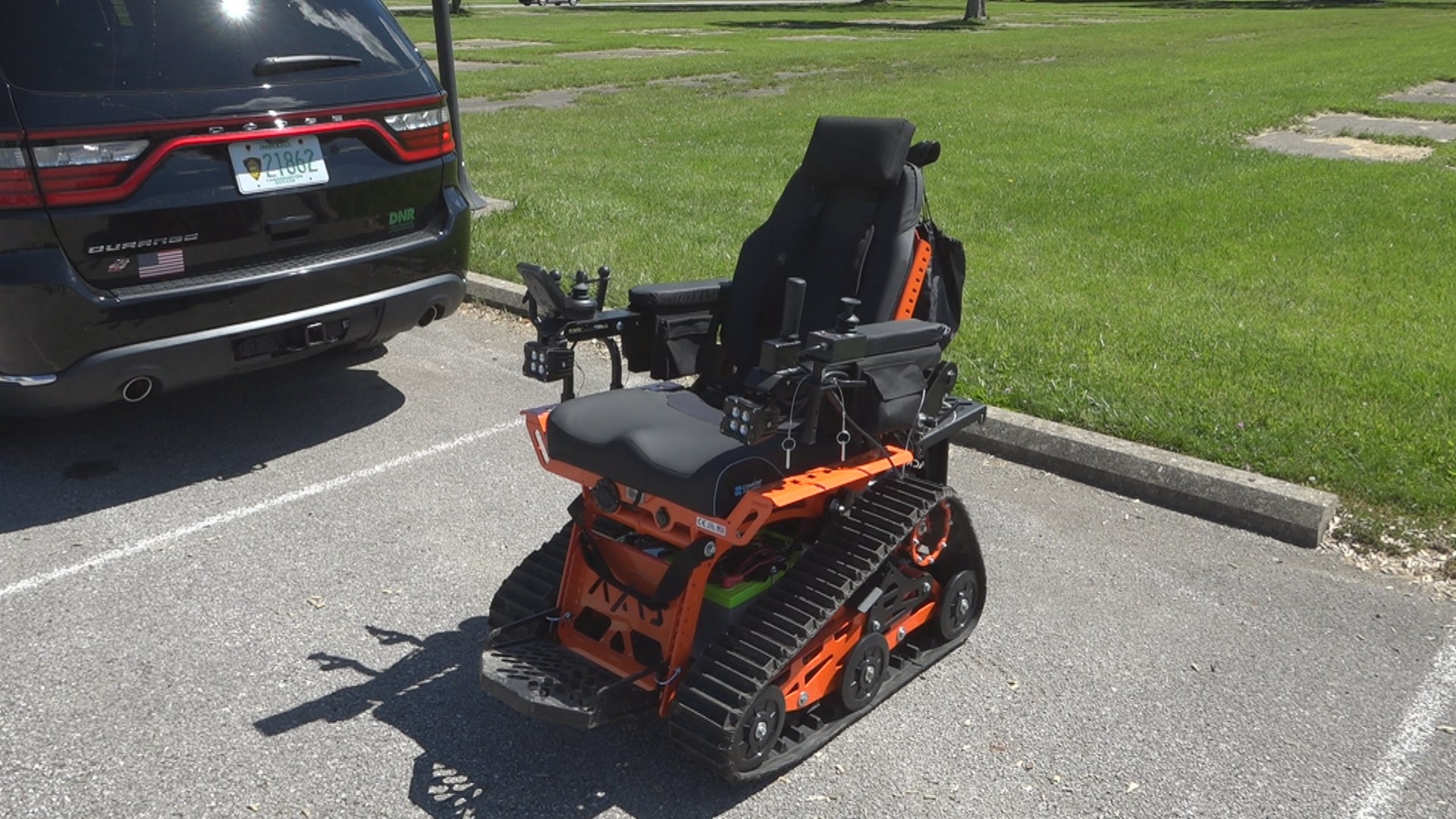 Mobility track chairs stolen from Fort Harrison State Park